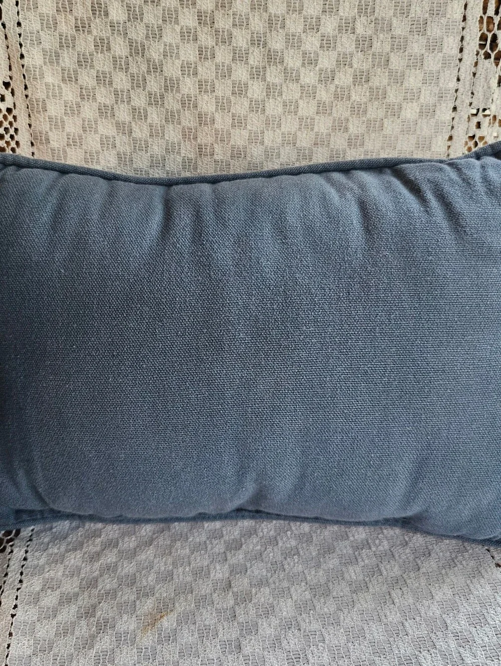90's Needlepoint Decorative Pillow